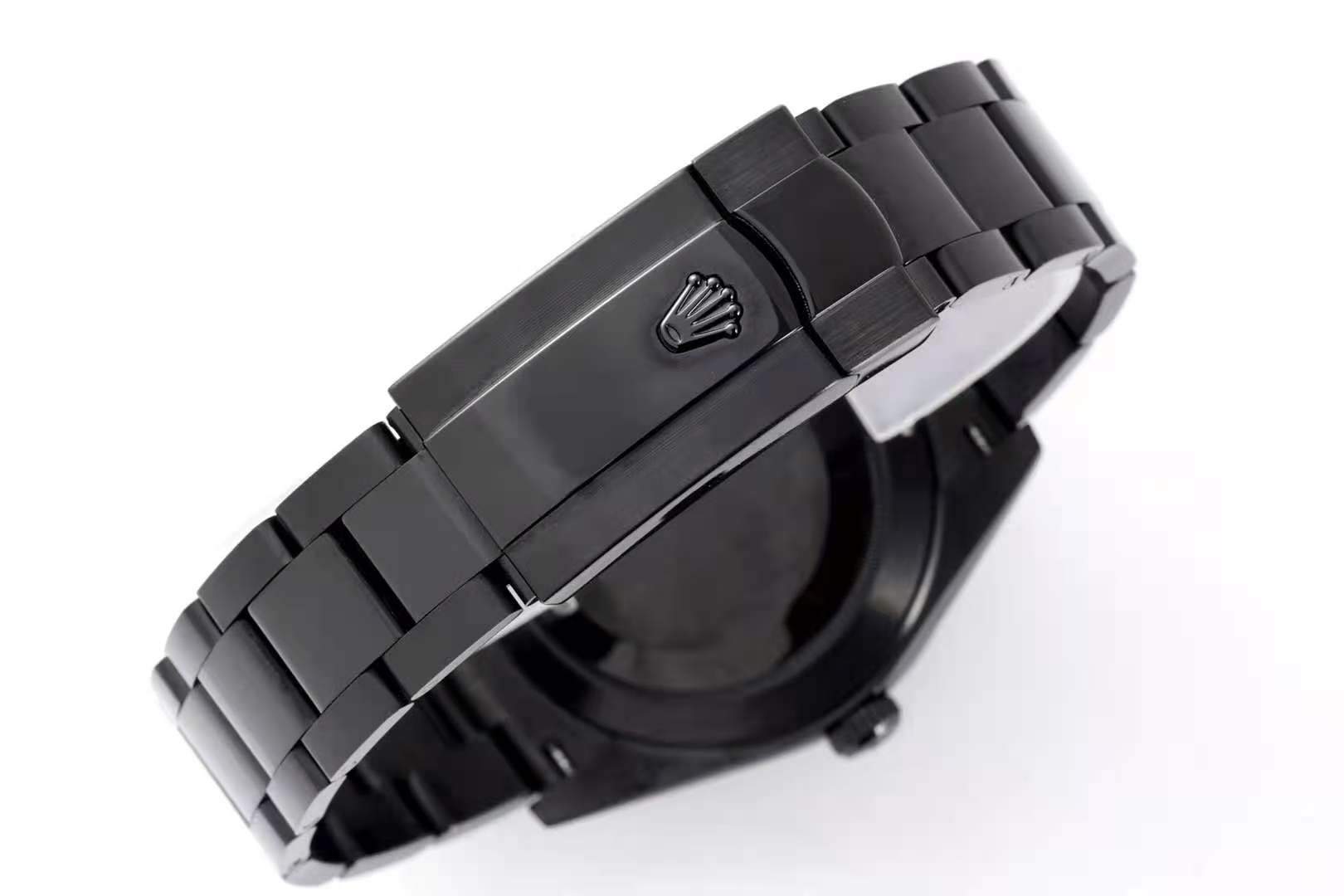 Datejust 41 Black Dial with Roman Markers in PVD Black