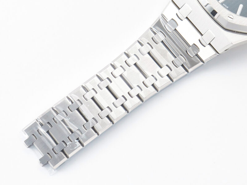 Royal Oak 41mm 15500 SS ZF 1:1 Best Edition Blue Textured Dial on SS Bracelet SA4302 S*per Clone V3